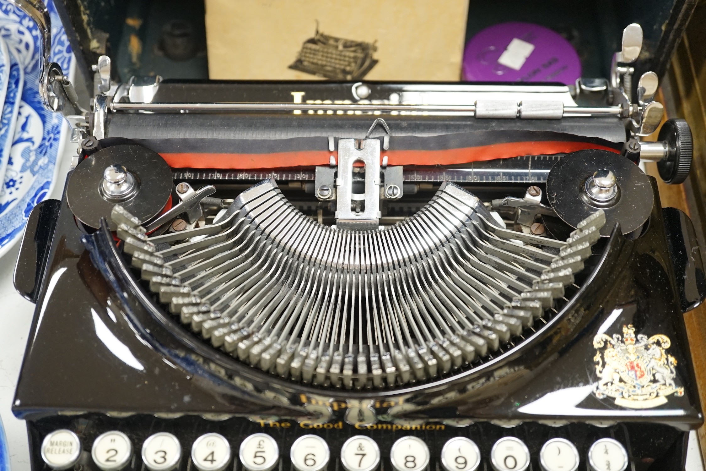 An Imperial ‘Good Companion’ cased typewriter